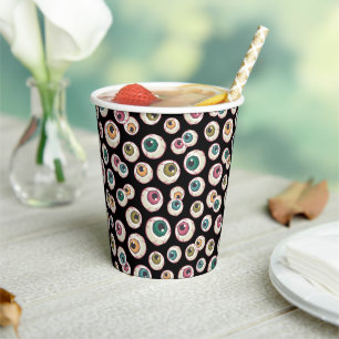 Halloween Eyeballs Paper Cups