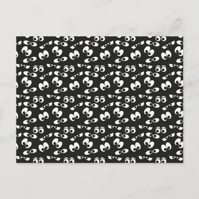 Halloween Eyeballs Postcard (Front)