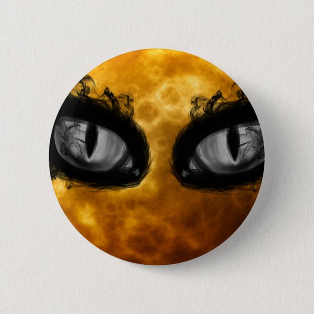 Halloween eyes button (Front)