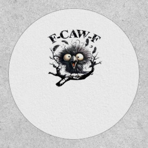 Halloween F-Caw-F Bird Cool Unique Patch