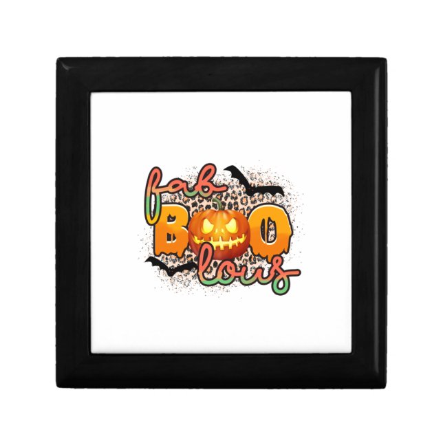 Halloween Fab Boo Lous Birthday Gift Box (Front)