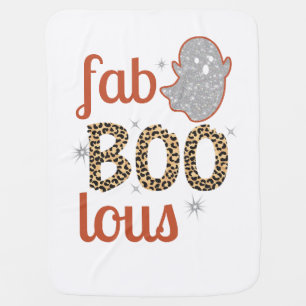 Halloween fabboolus baby blanket