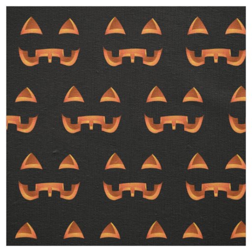 Halloween Fabric Jack-o-Lantern Fabrics Customize