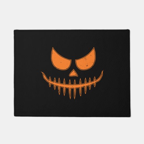 Halloween Face Halloween Doormat