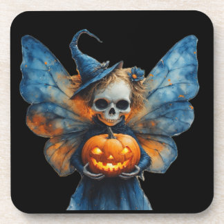 Halloween Fairy Beverage Coaster