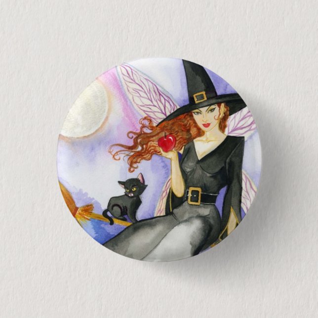 Halloween Fairy Button (Front)