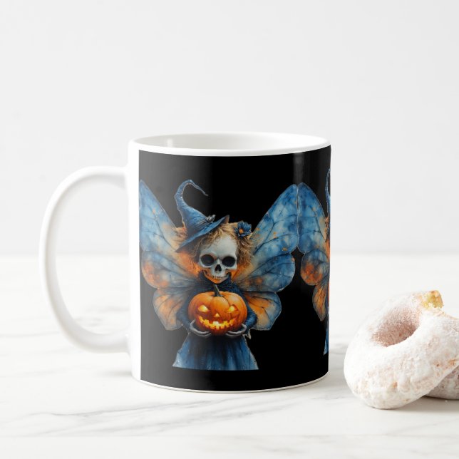Halloween Fairy Coffee Mug (With Donut)