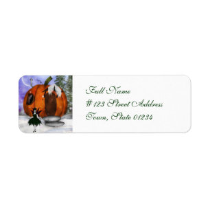 Halloween Fairy Mailing Labels