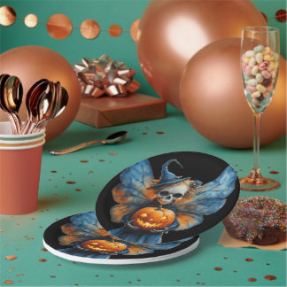 Halloween Fairy Paper Plates