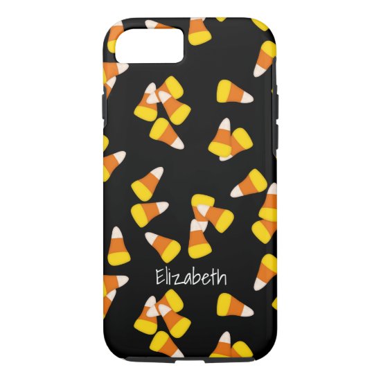 Halloween fall autumn candy corn pieces iPhone 8/7 case