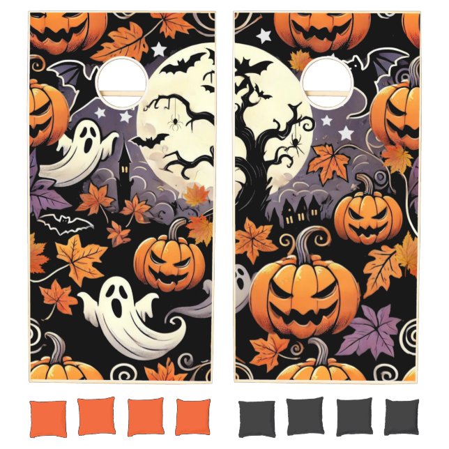 Halloween/Fall/Autumn Cornhole Set (Set)
