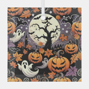 Halloween/Fall/Autumn Glass Ornament