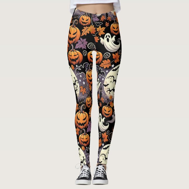 Halloween/Fall/Autumn Leggings (Front)