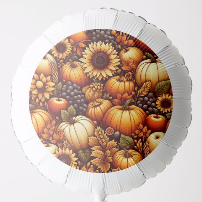 Halloween/Fall/Autumn/pumpkin Balloon (Front)