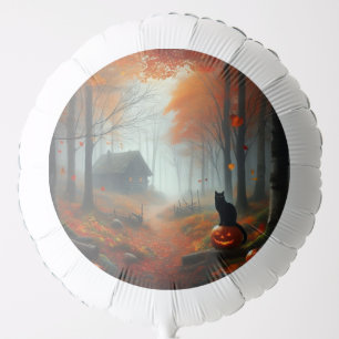 Halloween/Fall/Autumn/pumpkin/cat Balloon