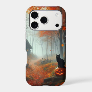 Halloween/Fall/Autumn/pumpkin/cat  iPhone 17 Pro Case