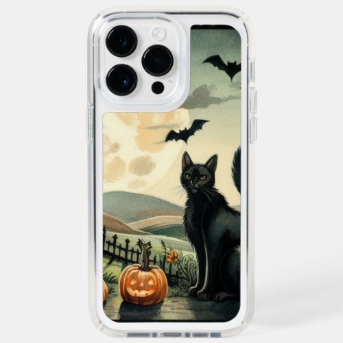 HalloweenFallAutumnpumpkincat Speck iPhone 14 Pro Max Case