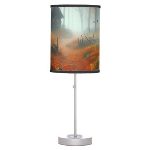 Halloween/Fall/Autumn/pumpkin/cat  Table Lamp