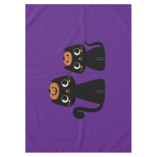 Halloween/Fall/Autumn/pumpkin/cat Tablecloth