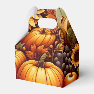 Halloween/Fall/Autumn/pumpkin Favor Boxes