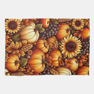 Halloween/Fall/Autumn/pumpkin Kitchen Towel