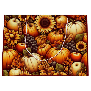 Halloween/Fall/Autumn/pumpkin Large Gift Bag