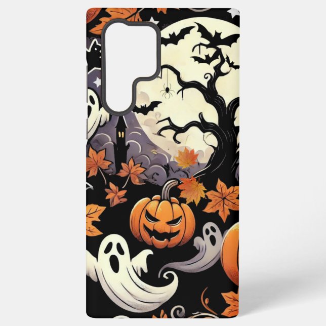 Halloween/Fall/Autumn Samsung Galaxy Case (Back)