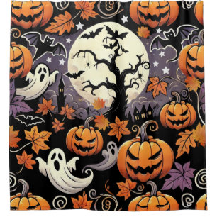 Halloween/Fall/Autumn Shower Curtain
