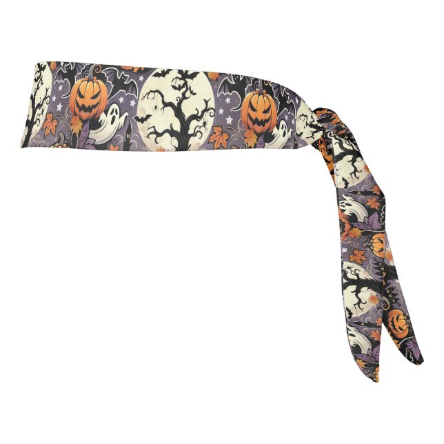 Halloween/Fall/Autumn Tie Headband (Rotate 90)