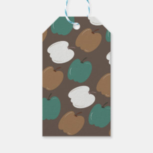 Halloween Fall Pumpkins Earth Tone Gift Tags