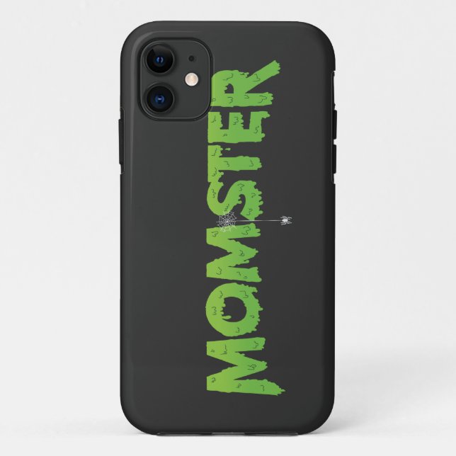 Halloween Family Couple Matching Funny Mom Momster Case-Mate iPhone Case (Back)