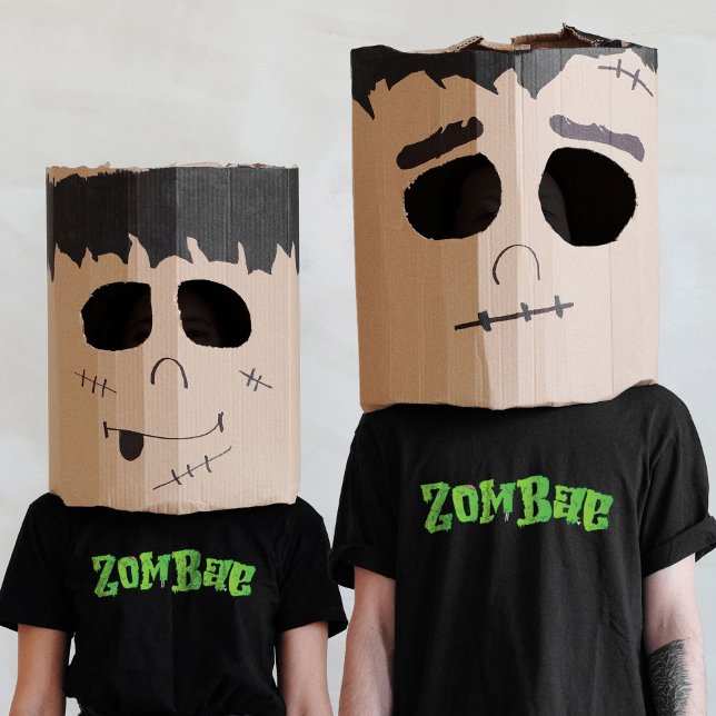 Halloween Family Couple Matching Zombie Zombae T-Shirt (Halloween Family Couple Matching Zombie Zombae T-Shirt)