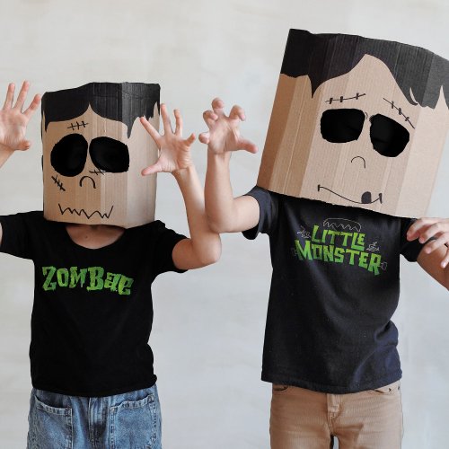 Halloween Family Couple Matching Zombie Zombae  T_Shirt