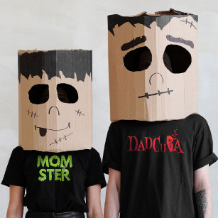 Halloween Family Matching Dad Dadcula Dracula T-Shirt