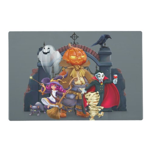 Halloween Family  Placemat