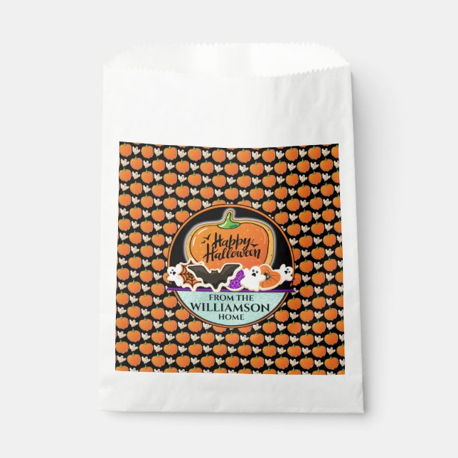 Halloween Favor Bag (Front)