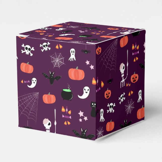 Halloween Favor Boxes (Front Side)