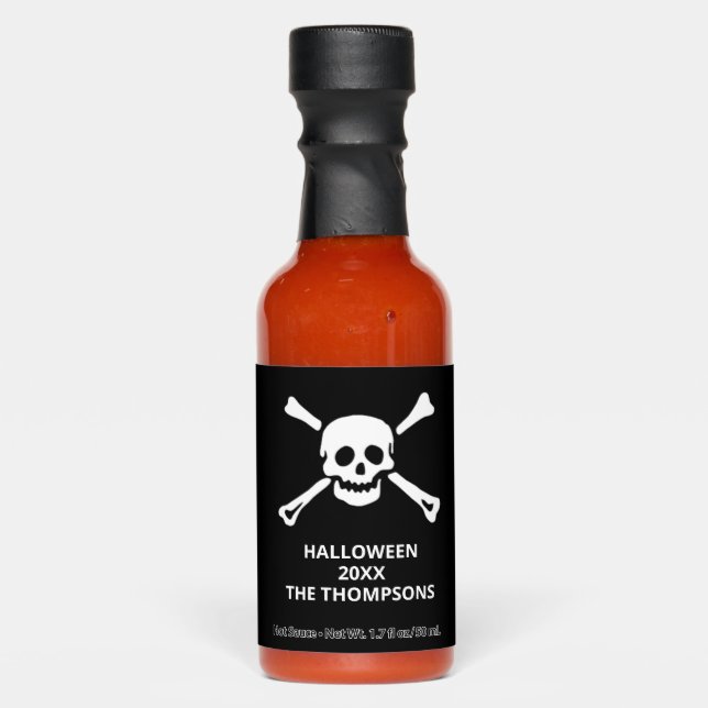 Halloween Favor Hot Sauces (Front)