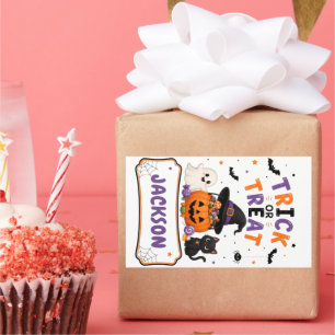 Halloween Favor Stickers for Trick or Treat Bags