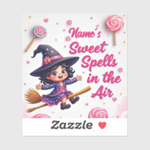 Halloween Favor Tag for Treat Bags Sticker