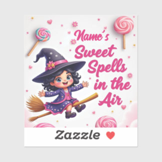Halloween Favor Tag for Treat Bags Sticker