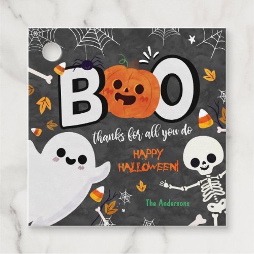 Halloween Favor tags