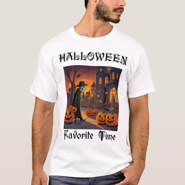 halloween favorite time T-Shirt (Front)