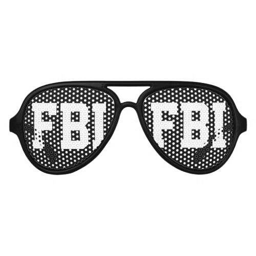 Halloween FBI costume party shades  Black glasses