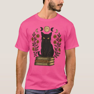 Halloween FDT Fantasy Dystopian Thriller Cat T-Shirt