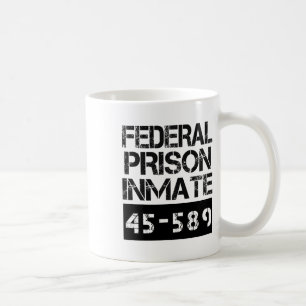 Halloween Federal Prison Inmate Prisoner Costume Coffee Mug