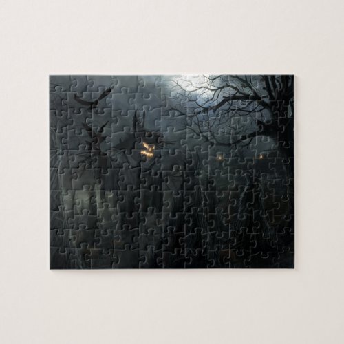 Halloween Field of Death Jigsaw Puzzle