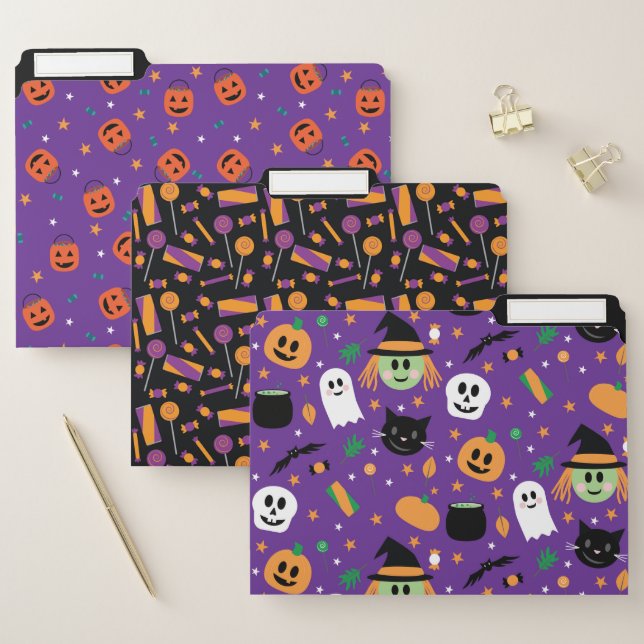 Halloween File Folder (Set)