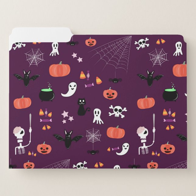 Halloween File Folder (Front Left)