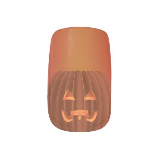 Halloween Fingernails Cool Pumpkin Nail Decals